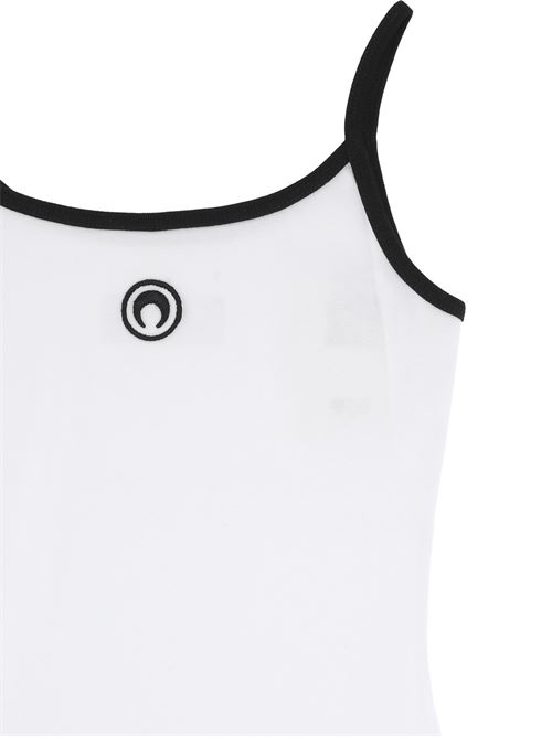 Moon logo tank top MARINE SERRE | WTT029ACJER0008WH10